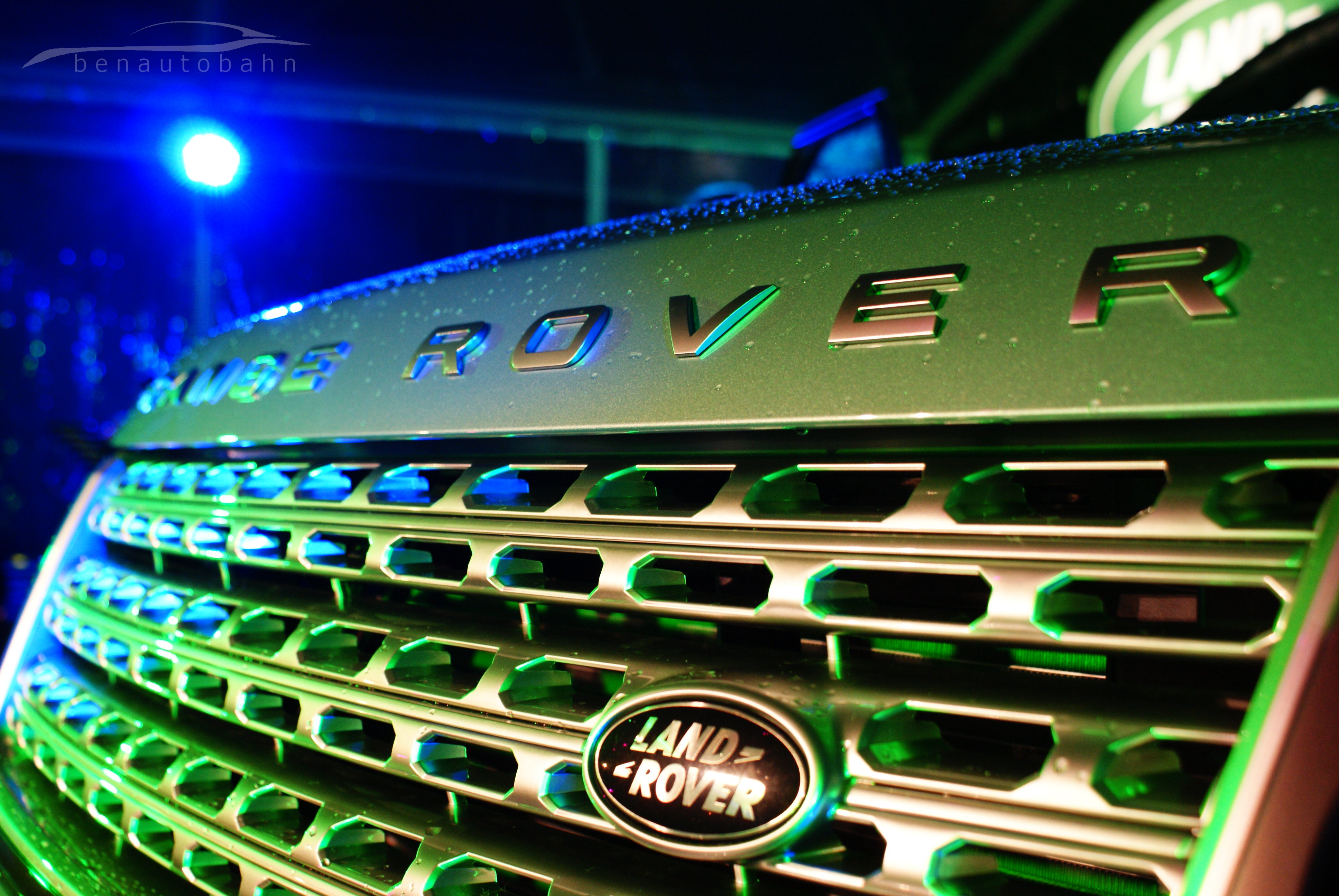Range Rover media launch event
