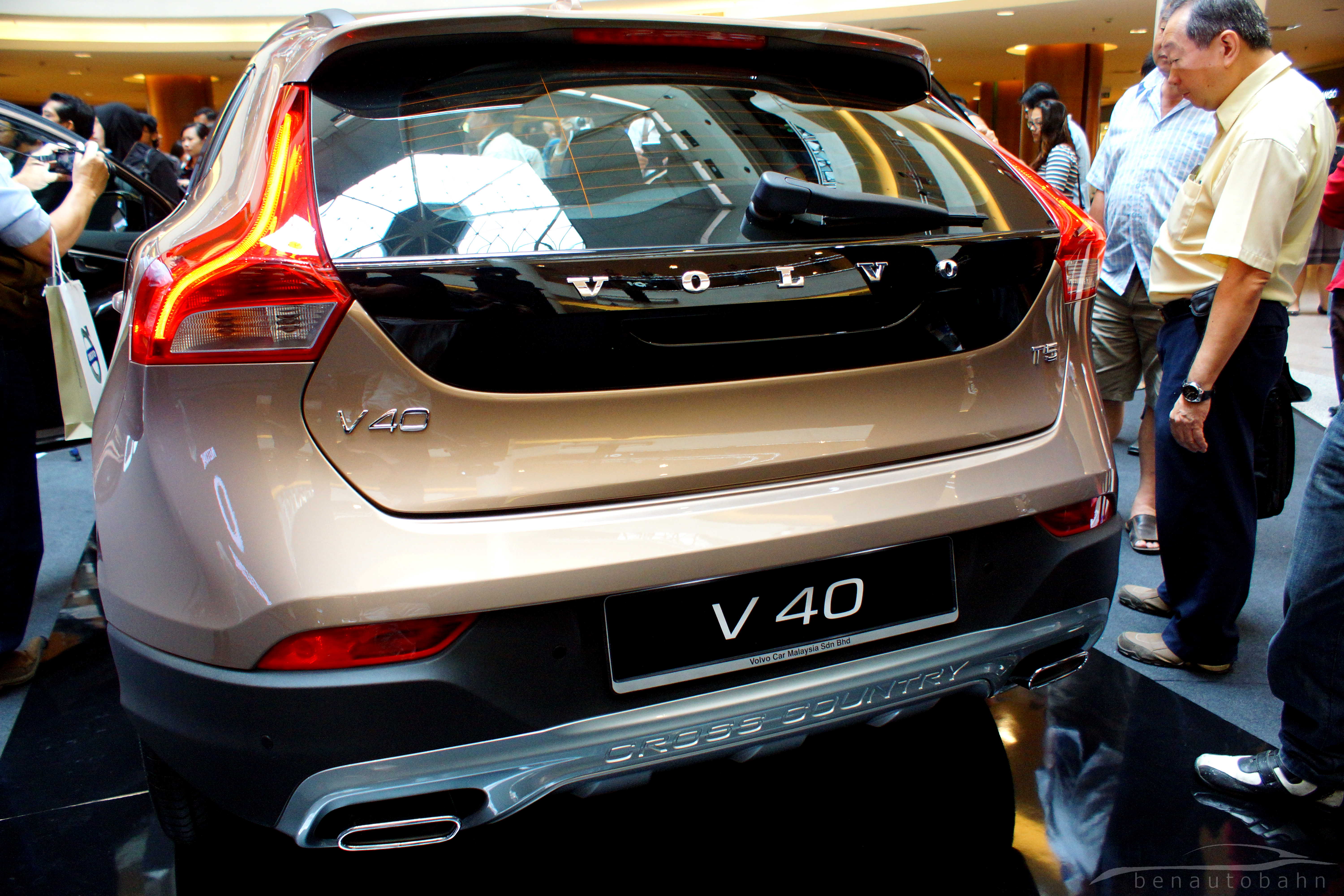 Volvo V40 launch event