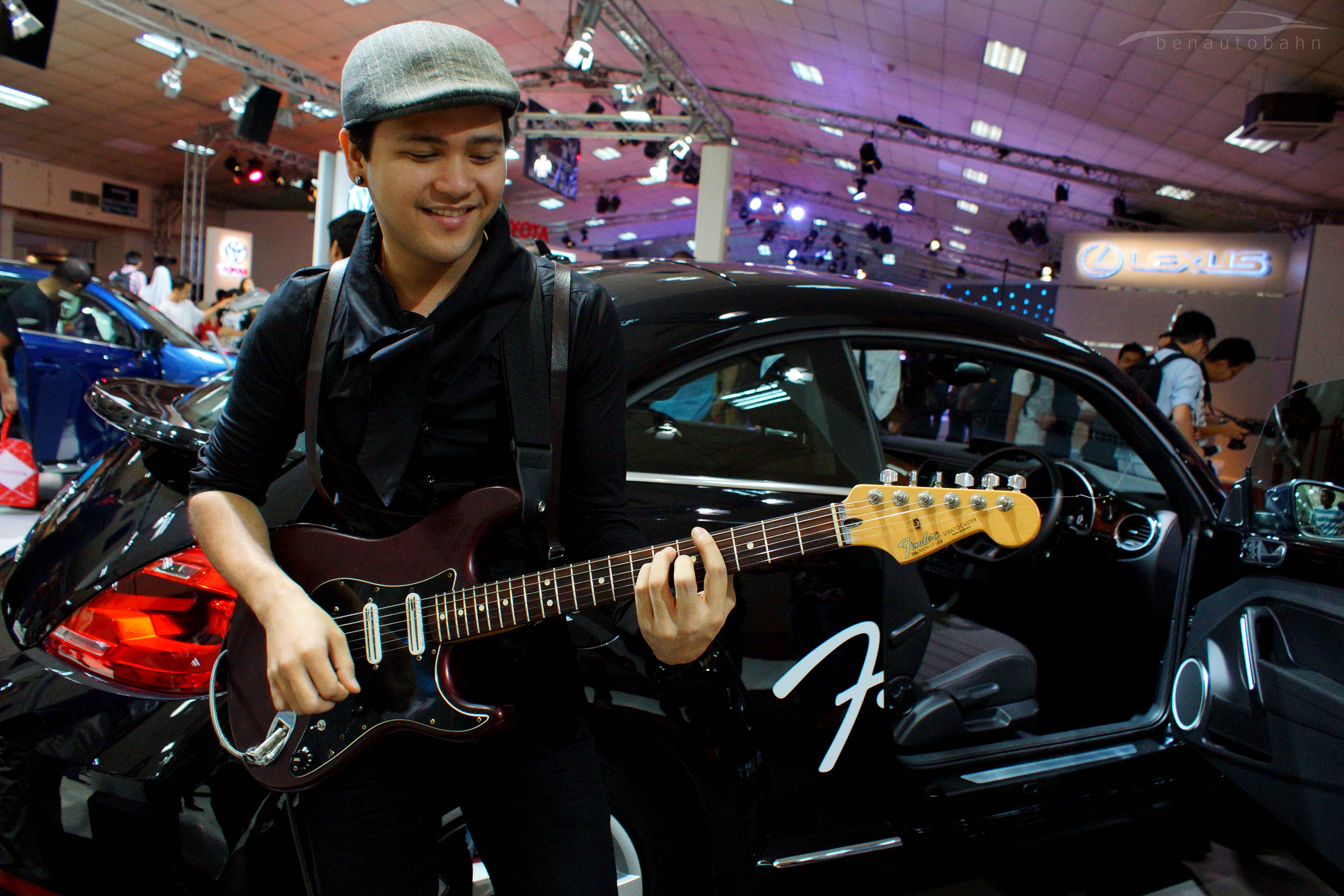 Live performance at the VW  booth